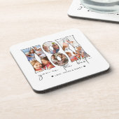 Dessous-de-verre 6 Photo Collage White (Côté gauche)