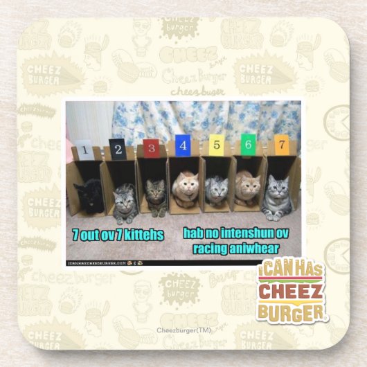 Dessous-de-verre 7 kittehs d'OV 7 (Devant)