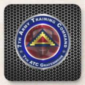 Dessous-de-verre 7e Commandement de l'instruction de l'Armée de ter (Devant)