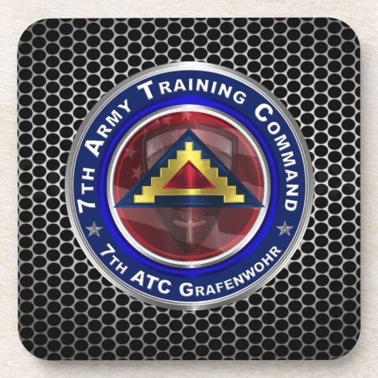 Dessous-de-verre 7e Commandement de l'instruction de l'Armée de ter (Devant)