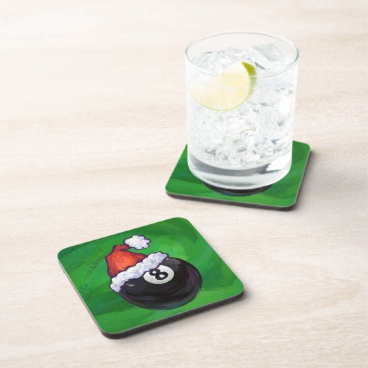 Dessous-de-verre 8 Bal Christmas Green (Côté Droit)