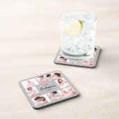 Dessous-de-verre 8 Sections Family Photo in Gray Frame (Côté Droit)