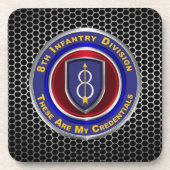 Dessous-de-verre 8e division d'infanterie (Devant)