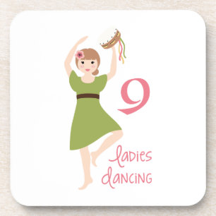 Dessous-de-verre 9 Dames dansantes