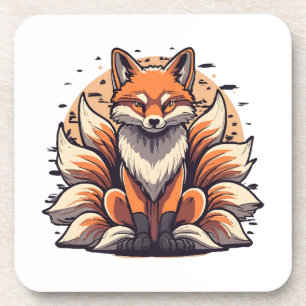 Dessous-de-verre 9 Epingle de renard à queue