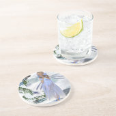 Dessous de verre à ailes d'Elf (Côté)