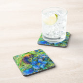 Dessous-de-verre A Bee & Forget-me-not Flowers (Côté Droit)