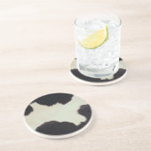 Dessous de verre à cache de vache (Côté)