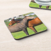 Dessous de verre à cheval (Côté gauche)