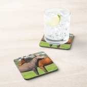 Dessous de verre à cheval (Côté Droit)
