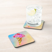 Dessous de verre à cône de crème glacée (Côté Droit)