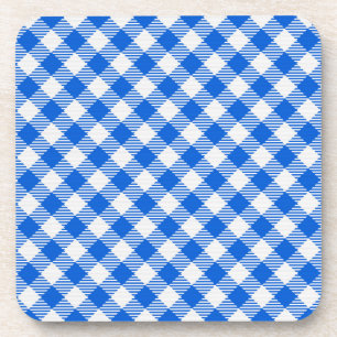 Dessous-de-verre à damiers motif