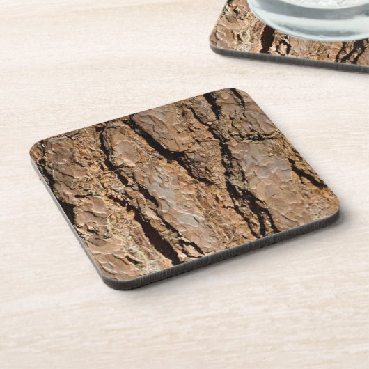 Dessous de verre à écorce d'arbre (Côté gauche)