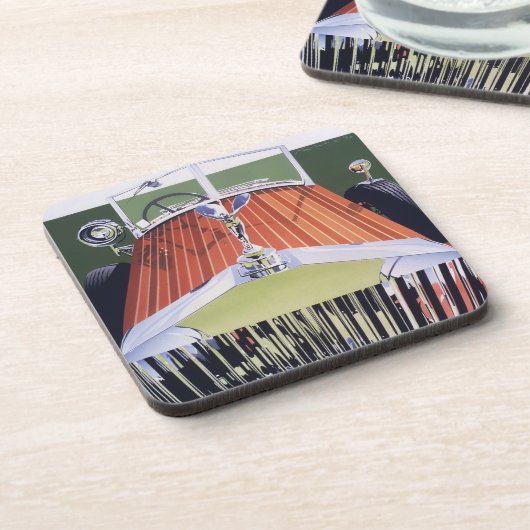 Dessous-de-verre À extrémité élevé (Côté gauche)