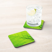 Dessous de verre à feuilles vertes (Côté Droit)