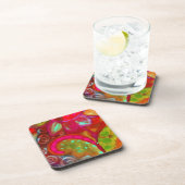 dessous de verre à fleurs (Côté Droit)