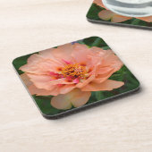 Dessous de verre à fleurs de pêche (Côté gauche)