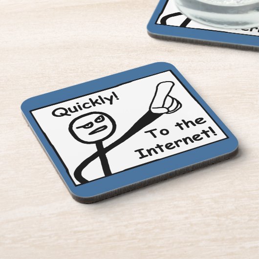 Dessous-de-verre À Internet (Côté gauche)