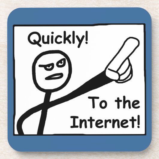 Dessous-de-verre À Internet (Devant)