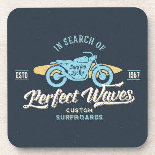 Dessous-de-verre À la recherche de l'affiche parfaite de vagues