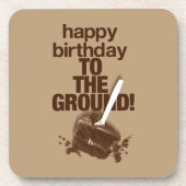 Dessous-de-verre À la terre (Devant)