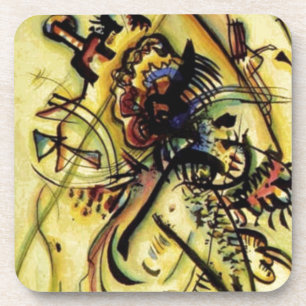Dessous-de-verre À la voix inconnue de Kandinsky