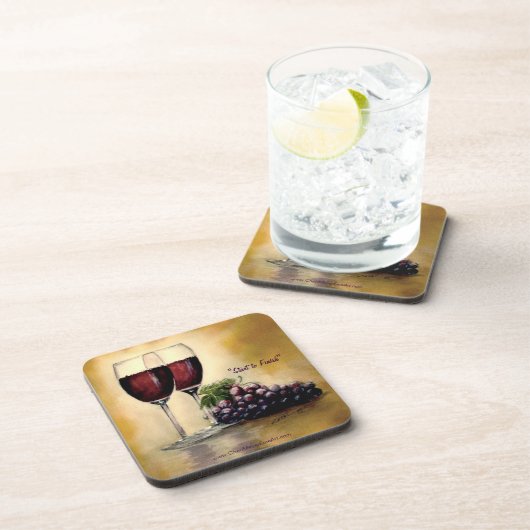 Dessous de verre à vin (Côté Droit)