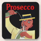 Dessous de verre à vin de Prosecco (Devant)