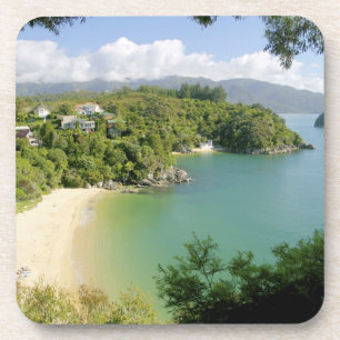 Dessous-de-verre Able Tasman NP, Nelson, Nouvelle-Zélande. Les nom