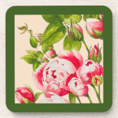 Dessous-de-verre Abondance de Rosy sur un ensemble de Dessous de ve (Devant)