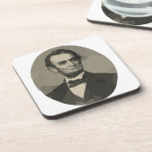 Dessous-de-verre abraham lincoln (Côté gauche)