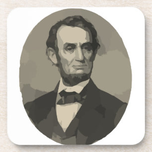 Dessous-de-verre abraham lincoln
