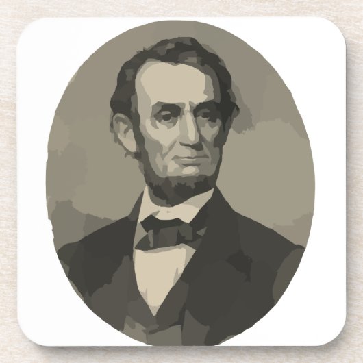Dessous-de-verre abraham lincoln (Devant)