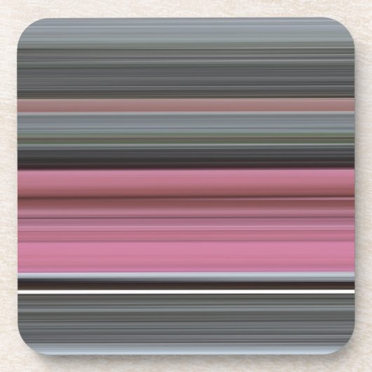 Dessous-de-verre Abstract #1: Rose et grey (Devant)