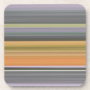 Dessous-de-verre Abstract #1: Yellow and grey
