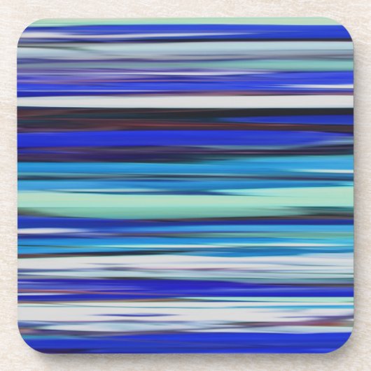 Dessous-de-verre Abstract #2: Blue blur (Devant)