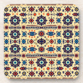 Dessous-de-verre Abstract All-Seeing Eye Magical Pattern  (Devant)