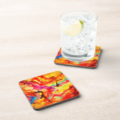 Dessous-de-verre Abstract art Pattern (Côté Droit)