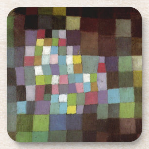 Dessous-de-verre Abstraction concernant un arbre fleurissant par