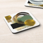 Dessous-de-verre abstrait (Côté gauche)