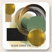 Dessous-de-verre abstrait (Devant)