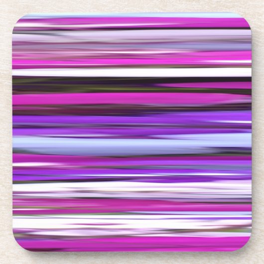 Dessous-de-verre Abstrait #2 : Flou pourpre (Devant)