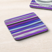 Dessous-de-verre Abstrait #2 : Flou ultraviolet (Côté gauche)