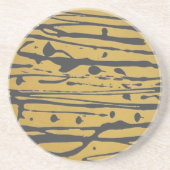 Dessous de verre Abstrait de grès (Devant)