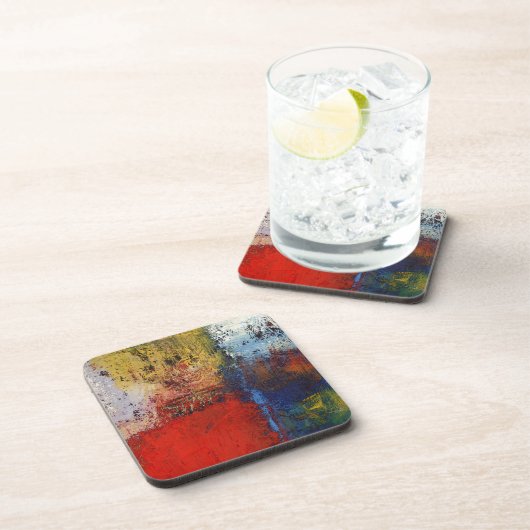 Dessous-de-verre Abstrait moderne (Côté Droit)