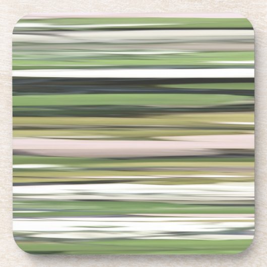 Dessous-de-verre Abstrait n° 2 : Flou vert olive (Devant)