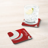 Dessous-de-verre Abstrait personnalisé (Côté Droit)