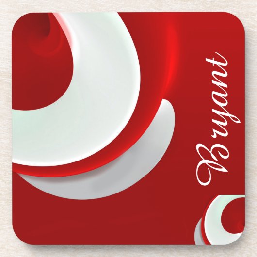 Dessous-de-verre Abstrait personnalisé (Devant)