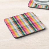 Dessous-de-verre Abstrait Scottish Plaid (Côté gauche)