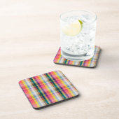Dessous-de-verre Abstrait Scottish Plaid (Côté Droit)